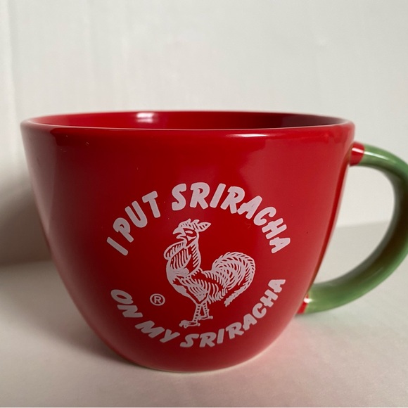 Sriracha “On Everything” Jumbo Mug - Red - Excellent Condition - Picture 3 of 6